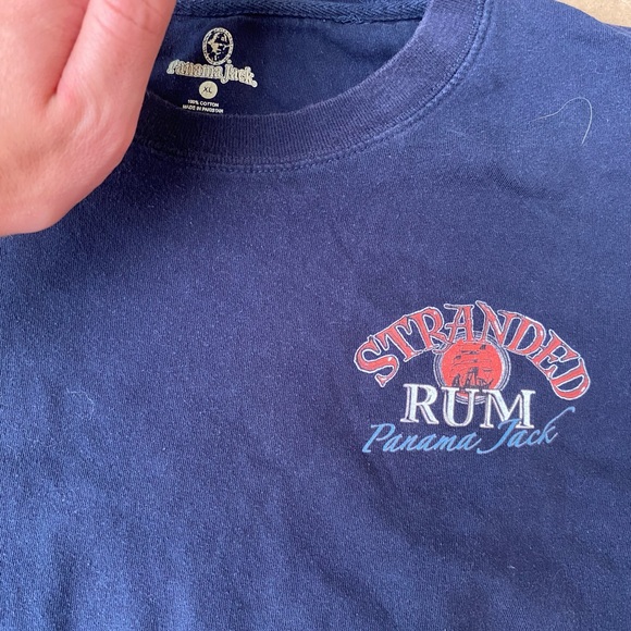 Vintage Stranded Rum T-shirt in dark blue - Picture 3 of 4